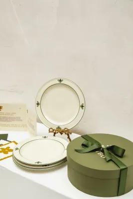 Мала тарілка "Гуцульська сецесія" D-24 см