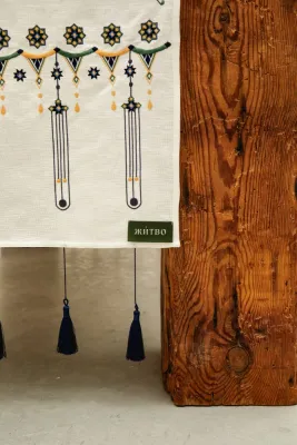 Декоративна доріжка на стіл "Гуцульська сецесія" 45х190см