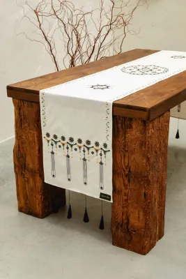 Декоративна доріжка на стіл "Гуцульсьска сецесія" 45х250 см