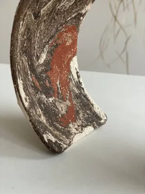 Підсвічник на високу свічку, змішані шамотні маси