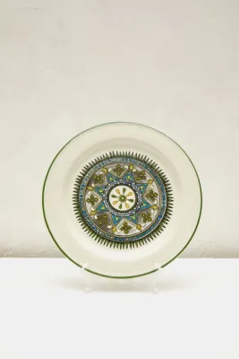 Мала тарілка "Гуцульська сецесія" D-20см