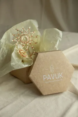 Набір зірок-сніжинок