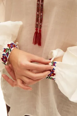 Сорочка "Квіти на білому"