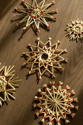 Набір зірок-сніжинок