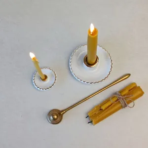 Свічник "Пряник" з золотом, M