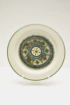 Мала тарілка "Гуцульська сецесія" D-20см