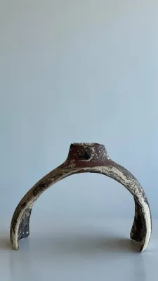 Підсвічник  змішані шамотні маси 19х14х7,5см.