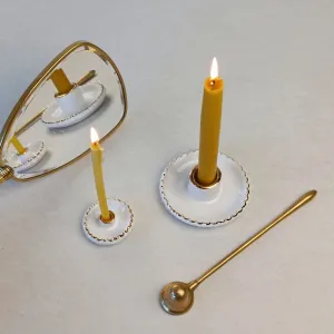 Свічник "Пряник" з золотом, M