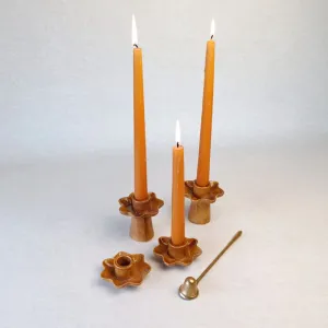 Свічник "Зірка", з ніжкою в асортименті