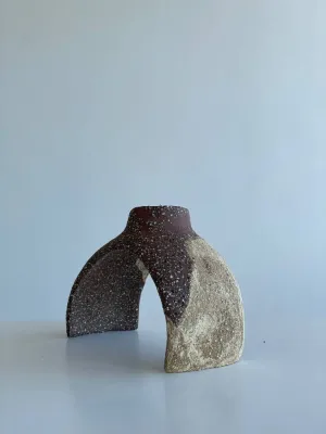 Підсвічник змішані шамотні маси 20х13х9см.