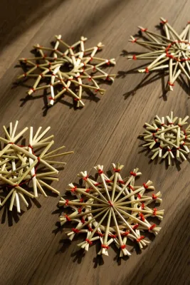 Набір зірок-сніжинок