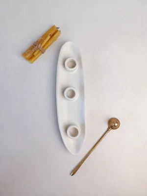 ArtCeramics Свічник «Човник», світлий