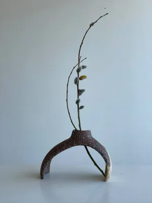 Підсвічник змішані шамотні маси 20х13х9см.