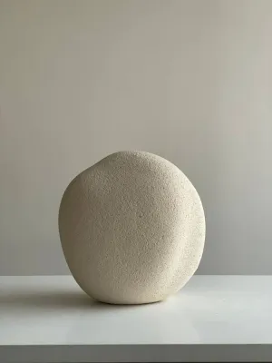 Ваза світла шамот 19х18х14 см