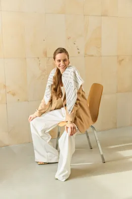 Хустина "Шепіт кульбаб" 43*43 см