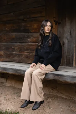 Светрівка "Вибійка" чорний