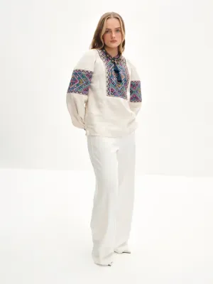 Блузка жіноча Черемош айворі 