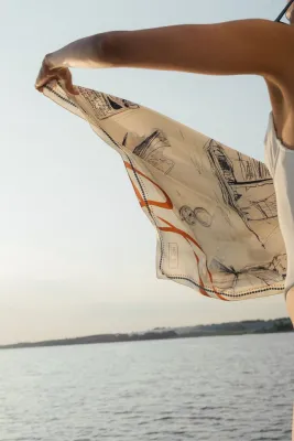 Хустина "Теура" 93*93 см