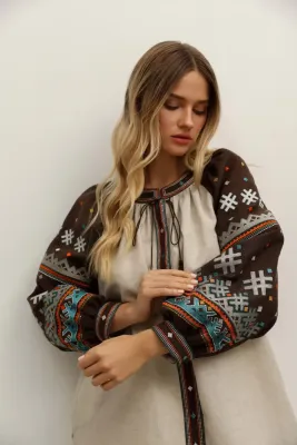 Блузка жіноча Дзвінка яскрава