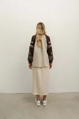 Блузка жіноча Дзвінка яскрава