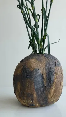 Ваза шамот, оксиди