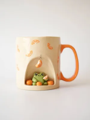 Горнятко "Жабка з мандаринками"