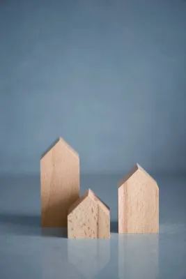 Дерев'яні будиночки 