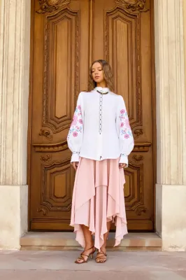 Блузка жіноча Чари біла