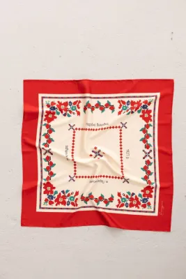 Хустка "Перегінське" червона S