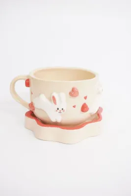 Набір "Кролик з сердечками"