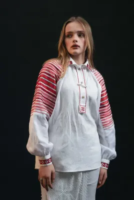 Блузка жіноча Спадок біла