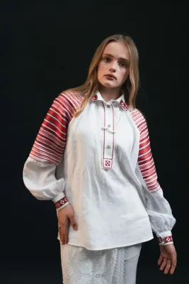 Блузка жіноча Спадок біла