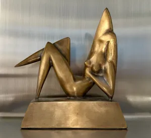 "Наповнена сонцем" 3/8 бронза 2019 h-18,5см