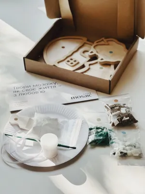 Набір для творчості РІЗДВЯНИЙ З ХАТКОЮ