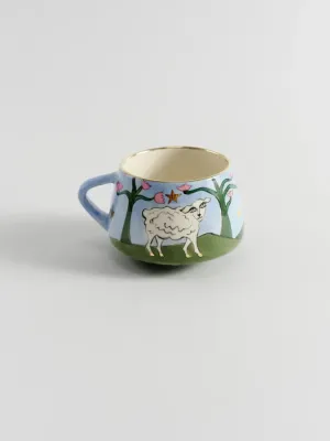 Чашка "Земна Овечка посеред гір"