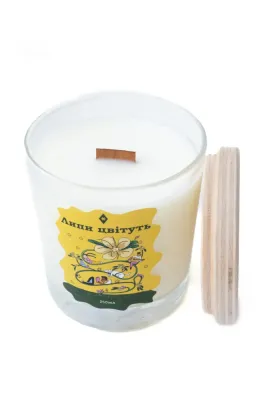Свічка "Липи цвітуть" 250 мл, 30 год