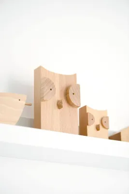 Дерев'яна фігурка сови (більша)