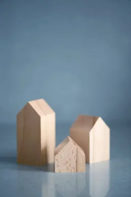 Дерев'яні будиночки 