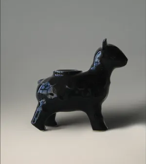 Підсвічник міні Овечка Вуглик (чорна)