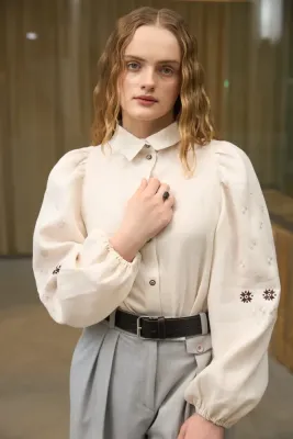 Блузка жіноча Ясна ніч айворі