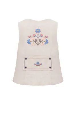 Жилетка Яворівщина сіра