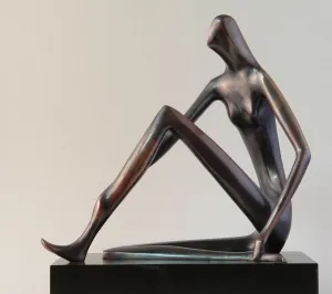 Володимир Одрехівський "Далечінь" 31х32х15 см, бронза, 2008, 3/8