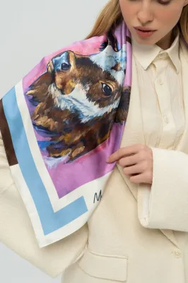 Хустина шовк "Неня" 65*65 см