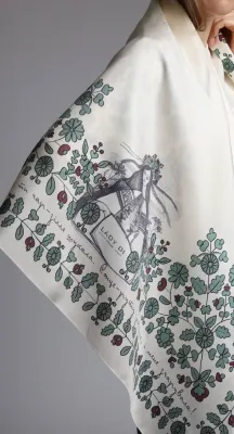 Хустина "Біла рута" 43*43 см