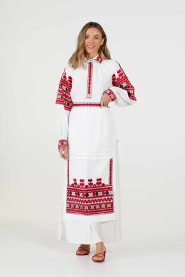 Фартух Городоцький шов білий