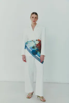 Хустка "Квіти в горщику" М