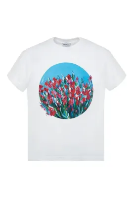 Футболка Іриси червоні