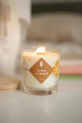 Свічка "Груша та бренді"