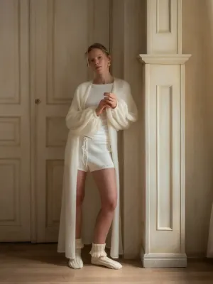 Шкарпетки Cozy з вовни - Milk 36-39