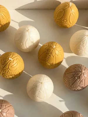 Писанка карамельна